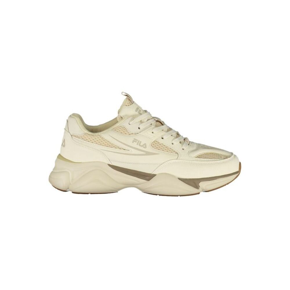 Fila White Polyester Men's Men's Sneaker